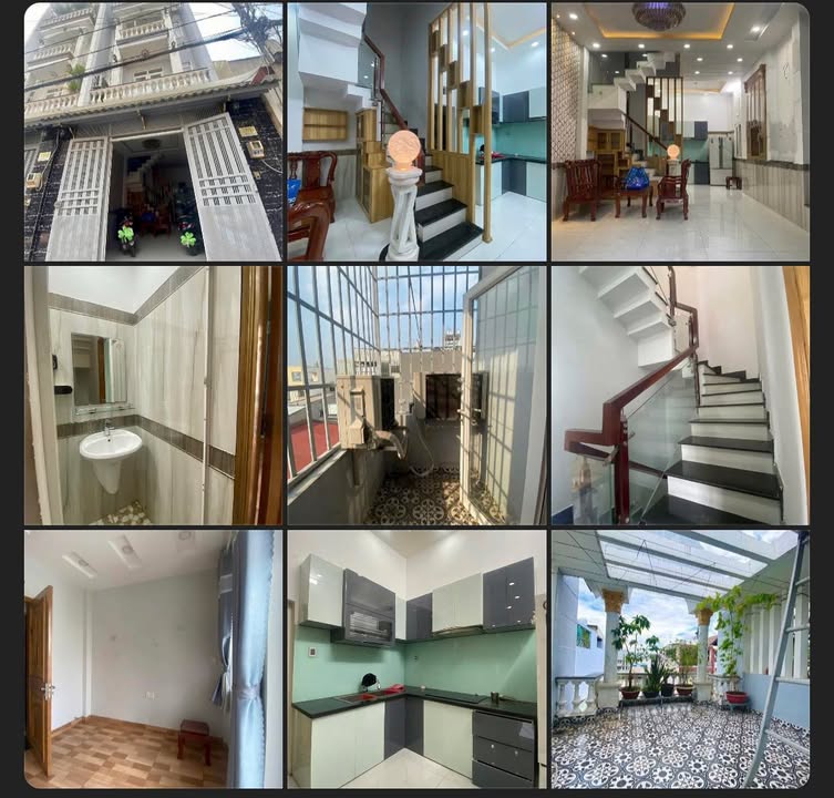 Nhà Nguyên Căn 4PN Gò Vấp, Hẻm Xe Hơi, 13 Triệu/Tháng