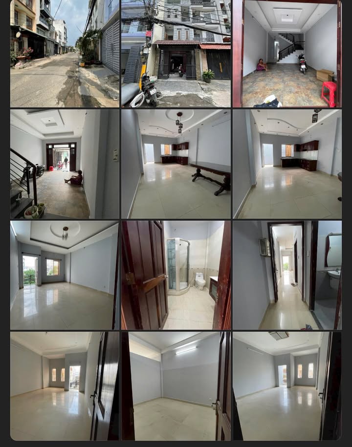 Cho Thuê Nhà Hẻm Xe Tải Gò Vấp - 6PN, 3 Lầu, Xe Hơi Đậu Trong Nhà