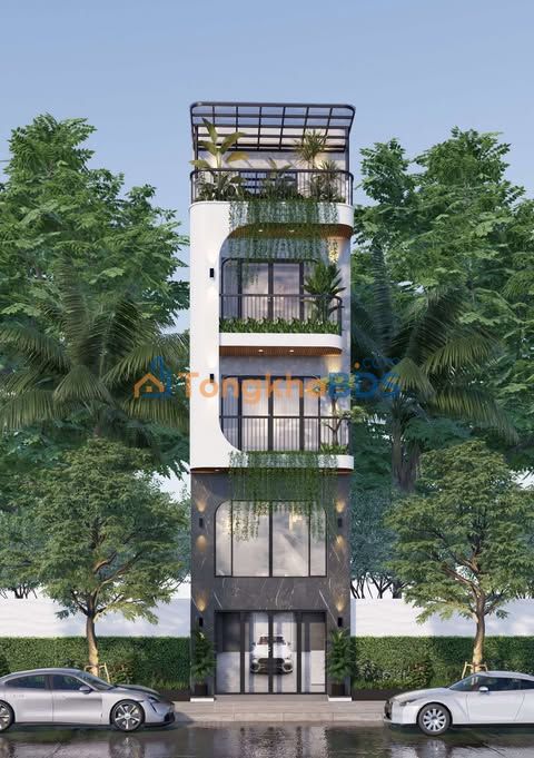 Nhà 5 Tầng Mặt Tiền Kinh Doanh Đường Đinh Thị Vân, Nam Định - Có Thang Máy