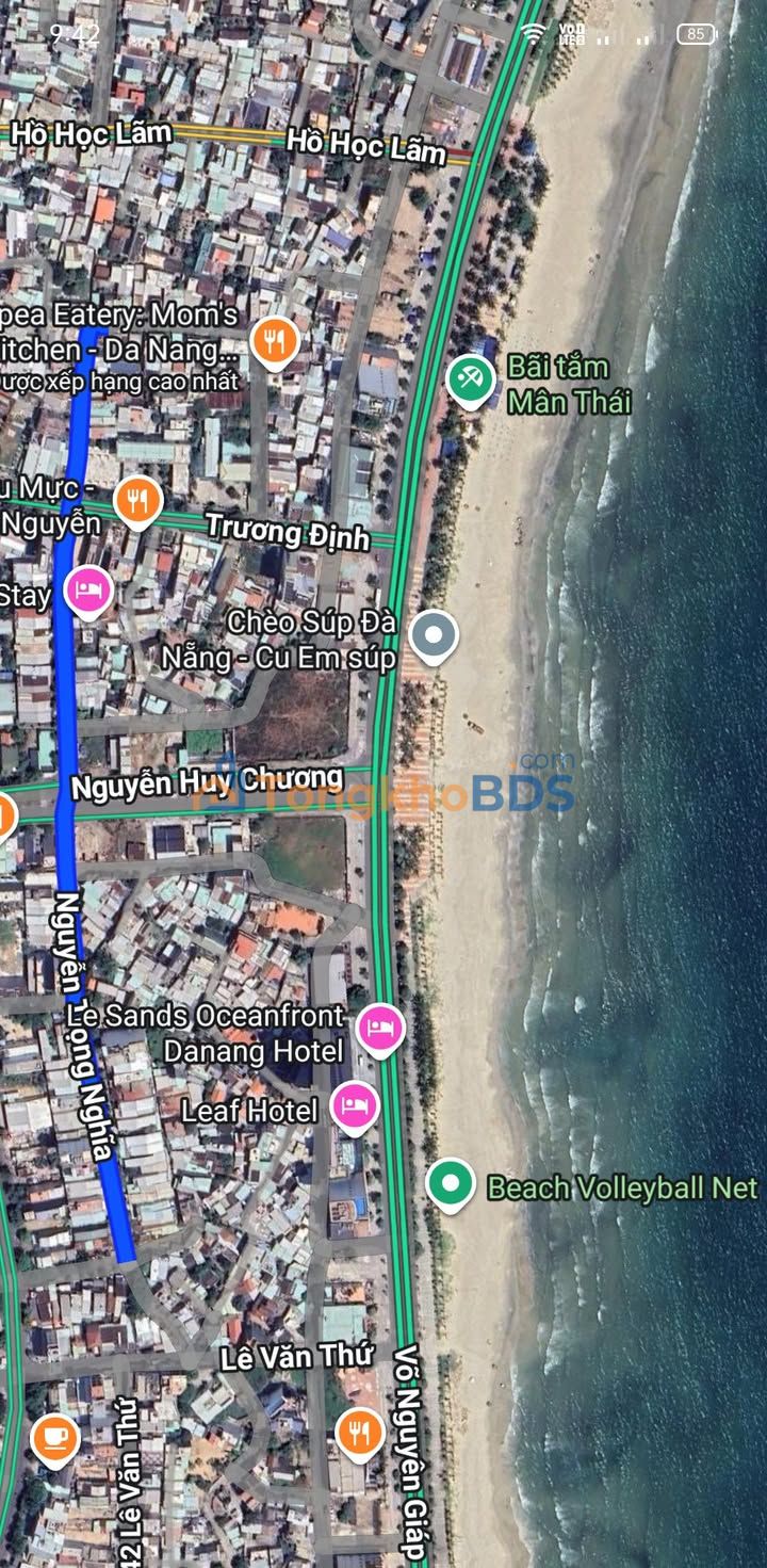 Đất Mặt Tiền Nguyễn Trọng Nghĩa Sơn Trà 90m² - Cách Biển 50m, Giá 13 Tỷ