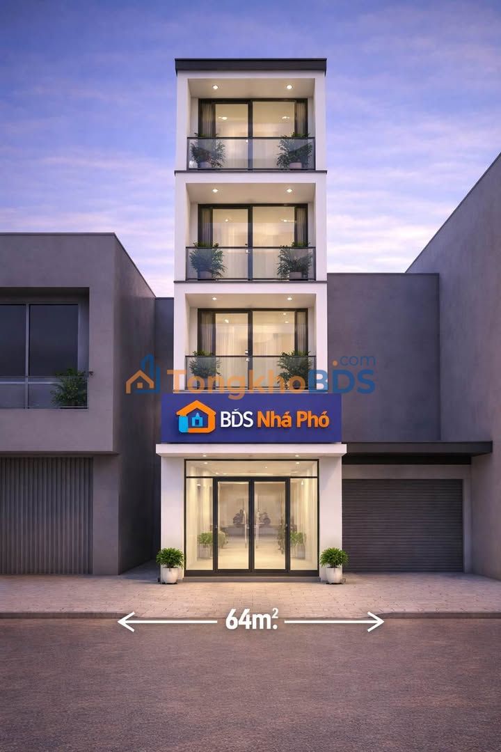 Mặt Tiền Kinh Doanh Hoàng Hoa Thám, Đà Nẵng - 64m², 20 Triệu/Tháng