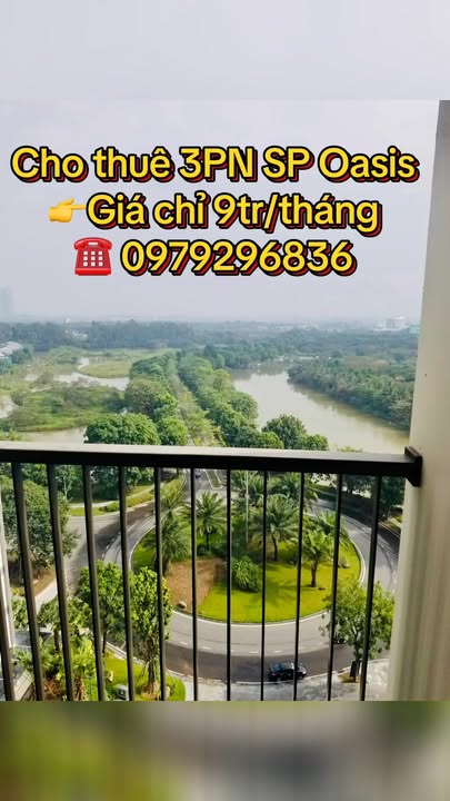 Cho thuê căn hộ 3PN Ecopark Sky Oasis - View Đảo 9 Triệu/tháng