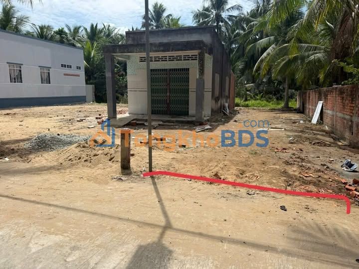 Bán đất nền 127.7m² Xã Tân Hội, Mỏ Cày Nam, Bến Tre - Sổ sẵn, Giá 480 triệu