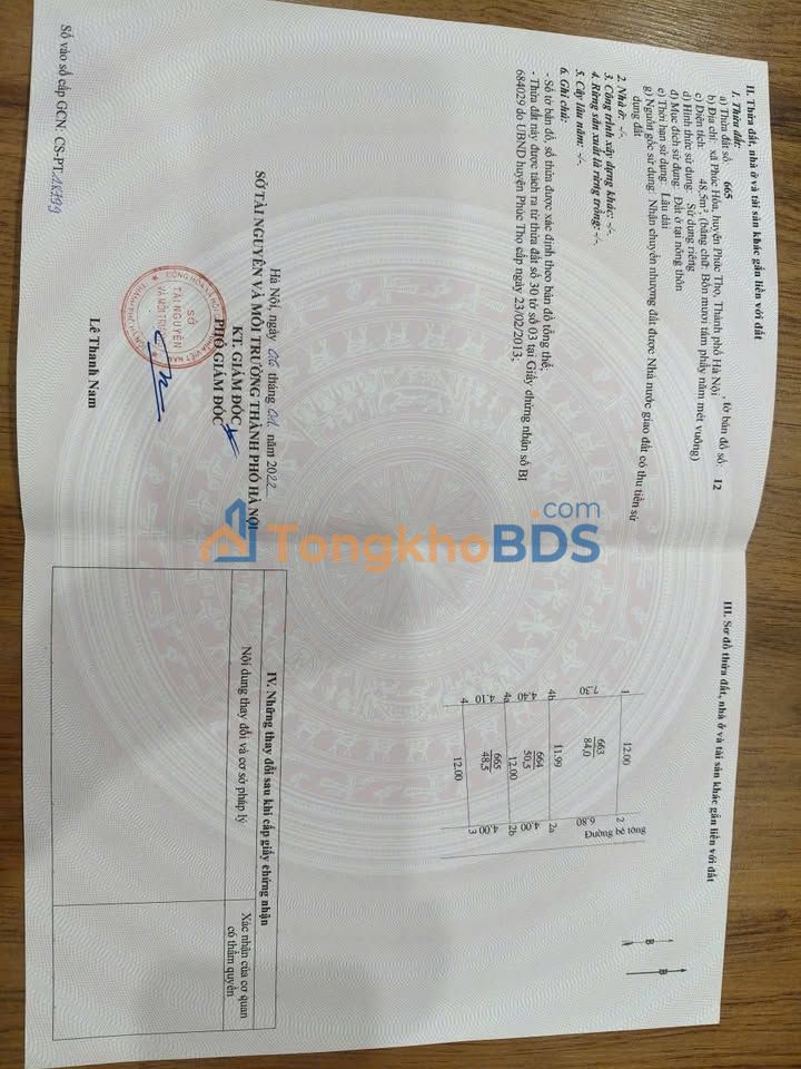 Đất nền Phúc Thọ 48.5m² - Sổ đỏ sẵn sàng, chỉ nhỉnh 1 tỷ