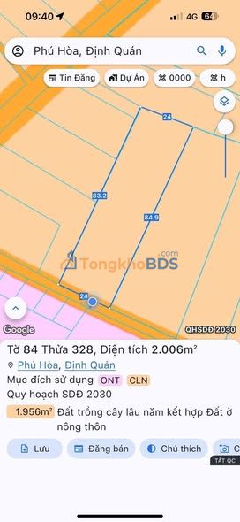 Đất Vườn Đồng Nai 2000m² Sổ Hồng Sẵn - Giá Đầu Tư 1.1 Tỷ