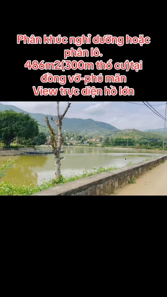 Đất Nền 468m² View Hồ Đồng Vỡ - Phú Mãn, Quốc Oai - Tiềm Năng Nghỉ Dưỡng