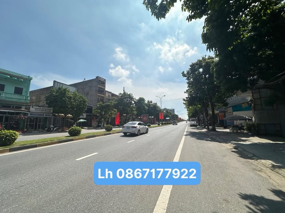 Bán đất mặt tiền Đại lộ Hùng Vương, Việt Trì - 108m², kinh doanh sầm uất