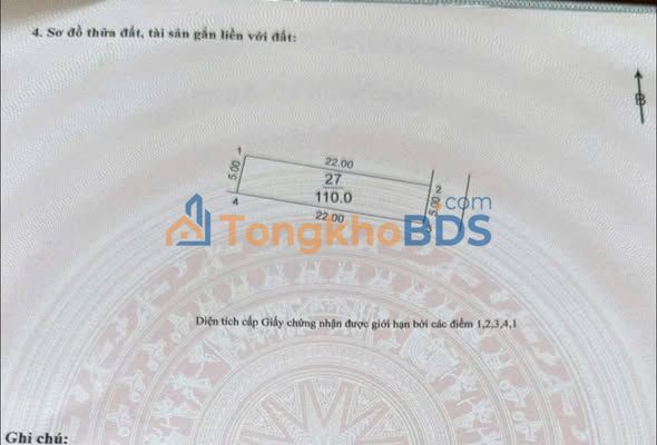 Đất Mê Linh 110m² Sổ Đỏ Chính Chủ - Gần KĐT Cienco 5 Thăng Long