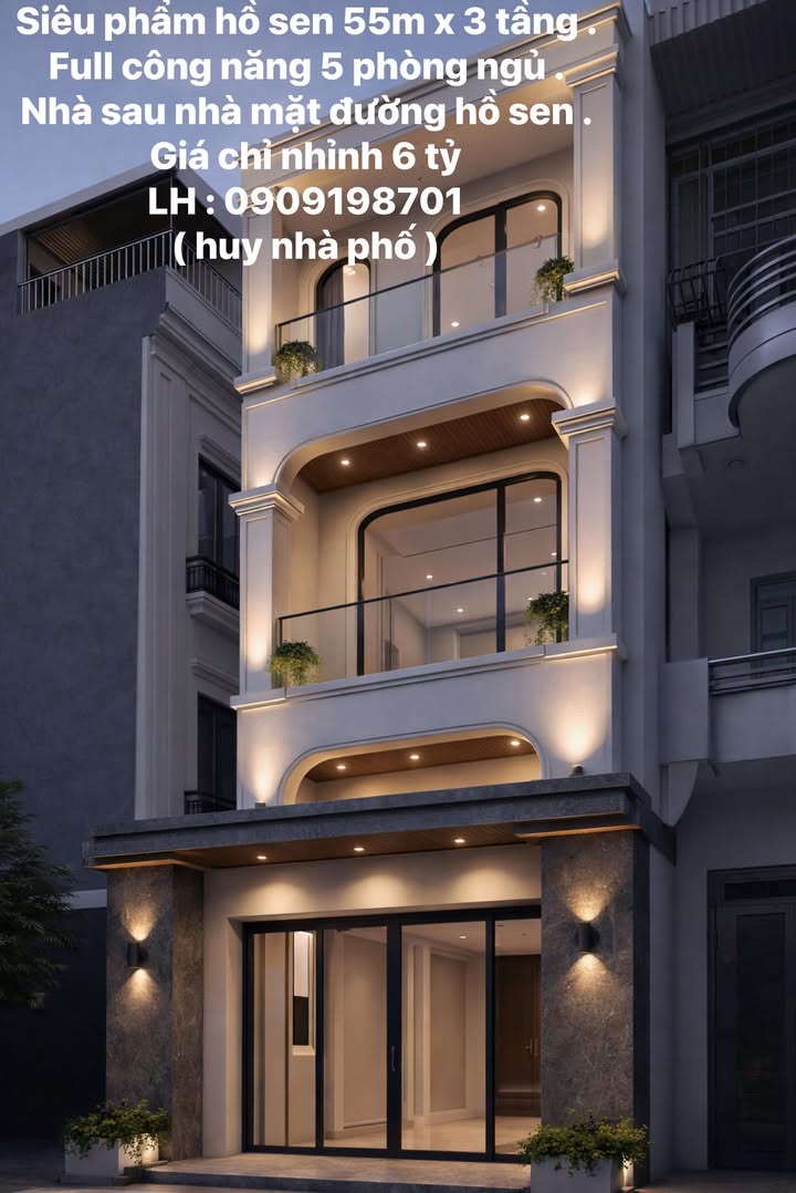 Nhà Lô Góc Hồ Sen, Lê Chân (55m²) - Sẵn Sàng Vào Ở Ngay!