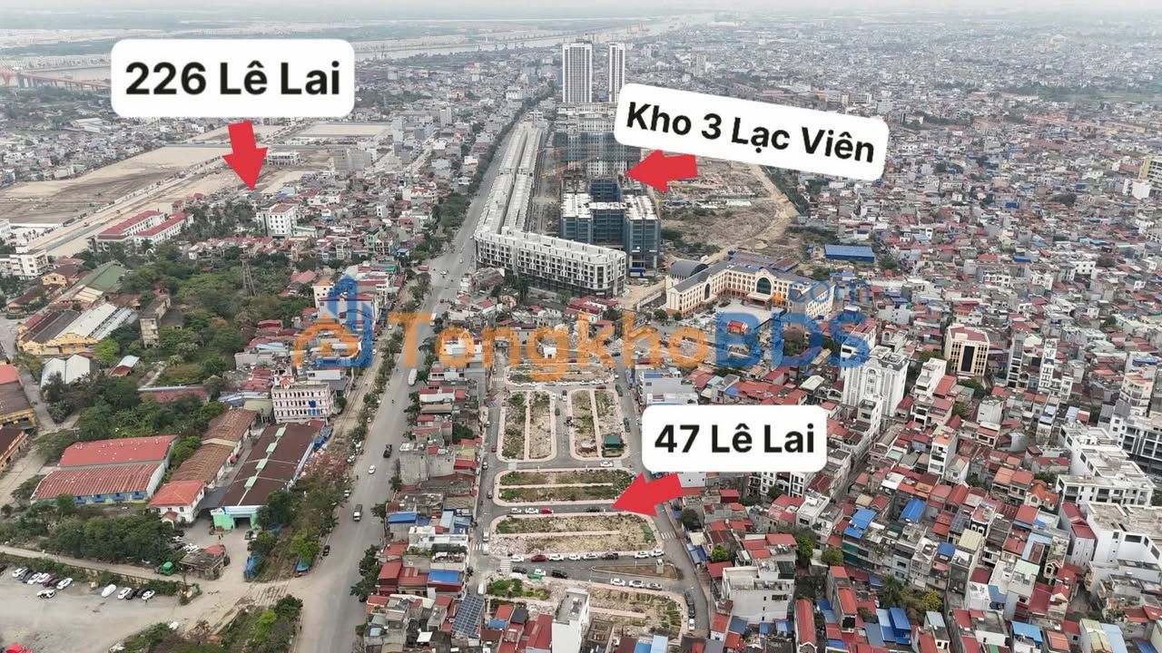 Đất nền 40.5m² mặt tiền Lê Lai, Hải Phòng - Sổ đỏ sẵn sàng giao dịch