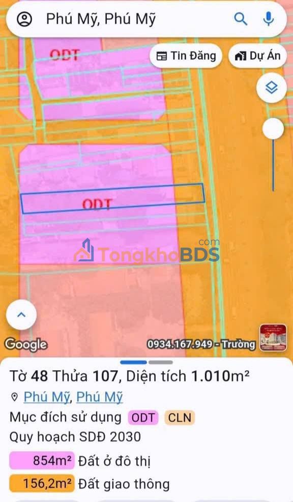 Mặt tiền QL51, TP Thủ Dầu Một: Đất 1000m², Kinh doanh/Văn phòng Đắc địa