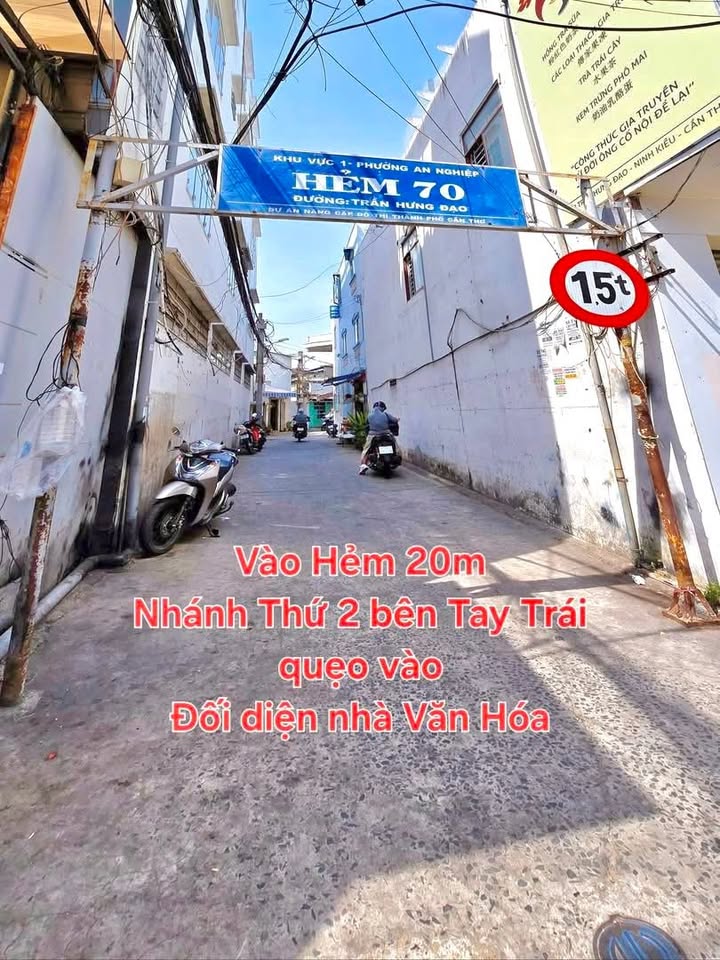 Nhà Hẻm Trần Hưng Đạo, Ninh Kiều 28.4m² - Giá 1.99 Tỷ - Sẵn Sổ Hồng