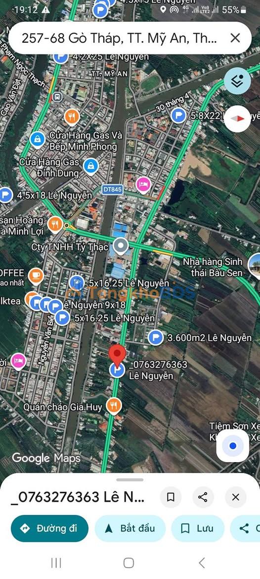 Đất nền Mỹ An 325m² thỏa thuận - Pháp lý rõ ràng