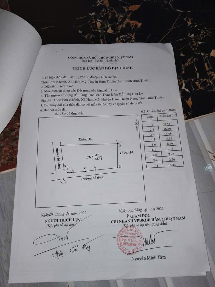 Đất Lô Góc 657m² Hàm Mỹ - Sẵn Kho, Kinh Doanh Tốt