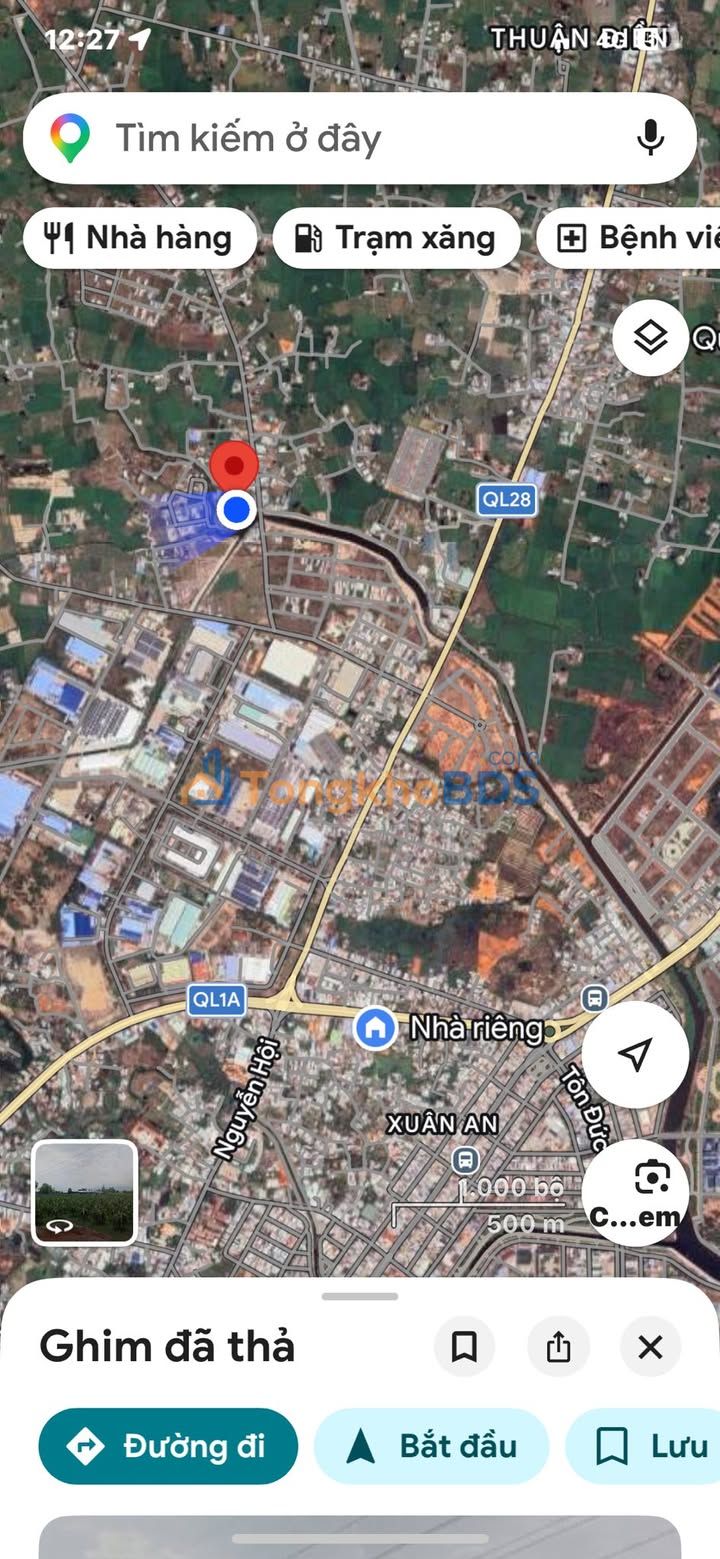 Đất thổ cư Hàm Liêm 97m² Sổ đỏ - Gần Phan Thiết, Giá 825 Triệu