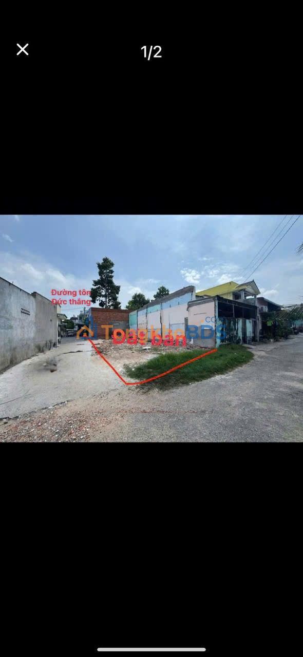 Đất Góc 2 Mặt Tiền Tôn Đức Thắng, Phan Thiết - 92m² Thổ Cư, Chỉ 1 Phút Ra Biển