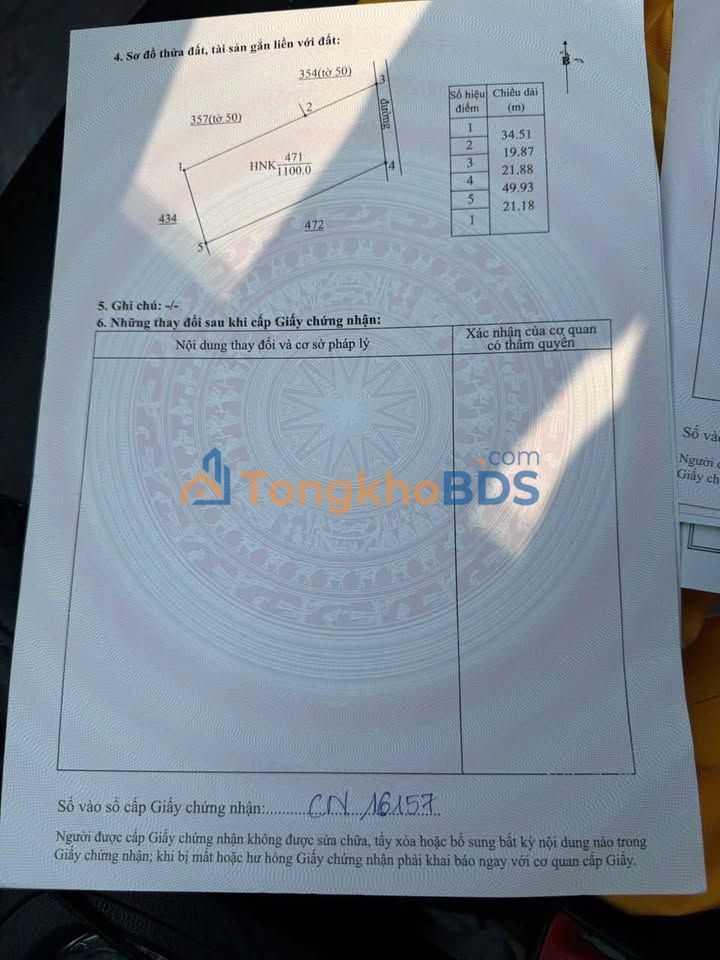 Đất Vườn Hàm Liêm 1100m² - View Hồ, Đường Xe Hơi, Giá Đầu Tư 500 Triệu