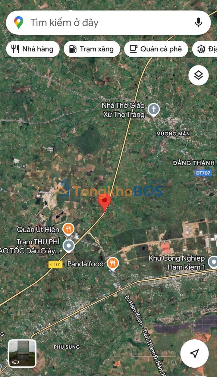 Nhà Yến Mặt Tiền Đường Nhựa, Hàm Kiệm - 1300m² Sổ Hồng Riêng