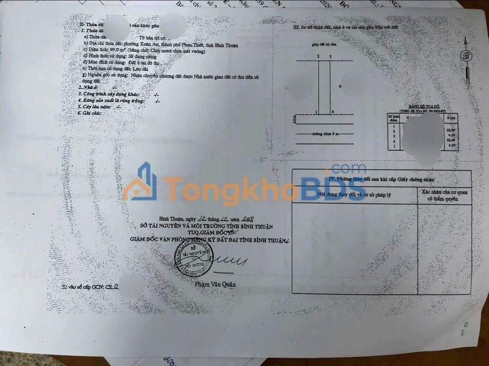 Đất nền KDC Bắc Xuân An 99m² - Hạ tầng tốt nhất Phan Thiết