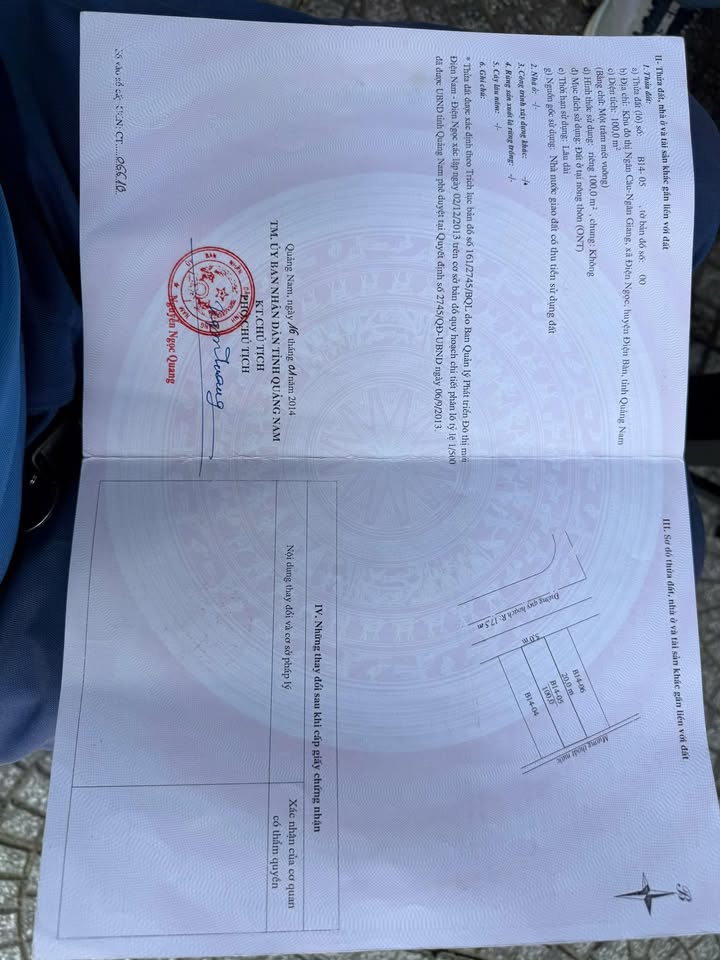 Đất Nền Điện Ngọc 100m² Sổ Đỏ Sẵn - Đầu Tư Sinh Lời Vượt Trội