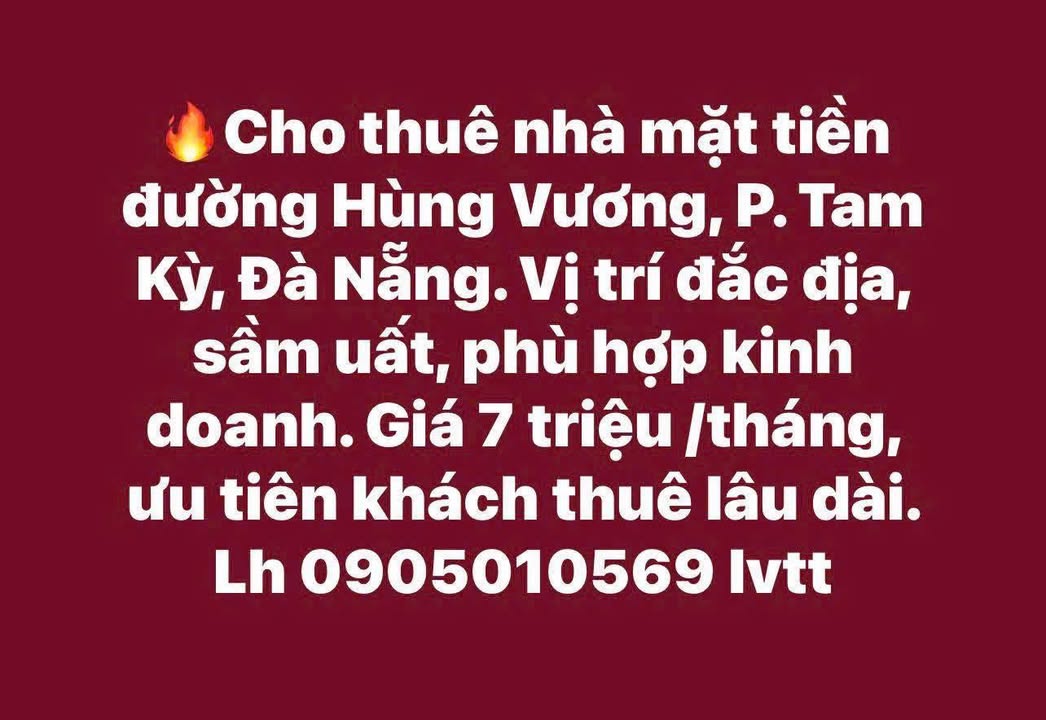 Cho thuê nhà nguyên căn Phường Thọ Quang, Sơn Trà - Giá tốt
