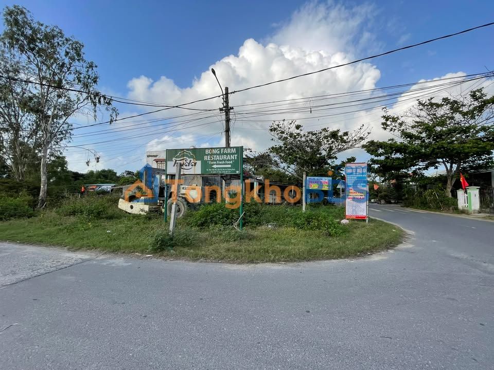 Đất nền Hội An 550m² 2 mặt tiền - Lô góc, tiềm năng đầu tư cao