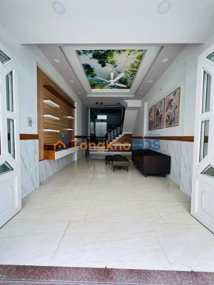 Nhà 4 Tầng Gò Vấp - 58m² Vuông Vắn, 7 Tỷ, Ô Tô Ngủ Trong Nhà