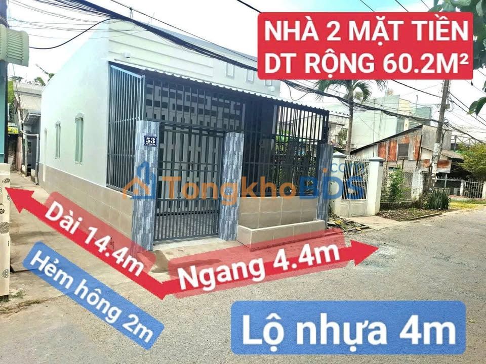 Bán Nền Gốc 60m² Mặt Tiền Trần Quang Diệu, Cần Thơ - Tặng Nhà Mới