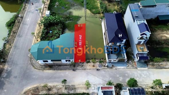 Đất nền Yên Định 113m² mặt tiền 6m - Sổ đỏ chính chủ, giá đầu tư!