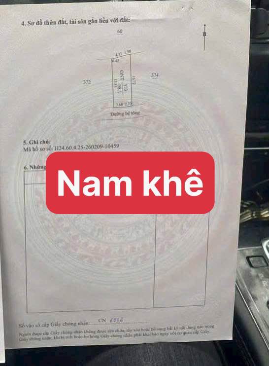 Đất nền Nam Khê, Quảng Ninh - 98m² full thổ, mặt tiền 6m - Sổ đỏ sẵn sàng