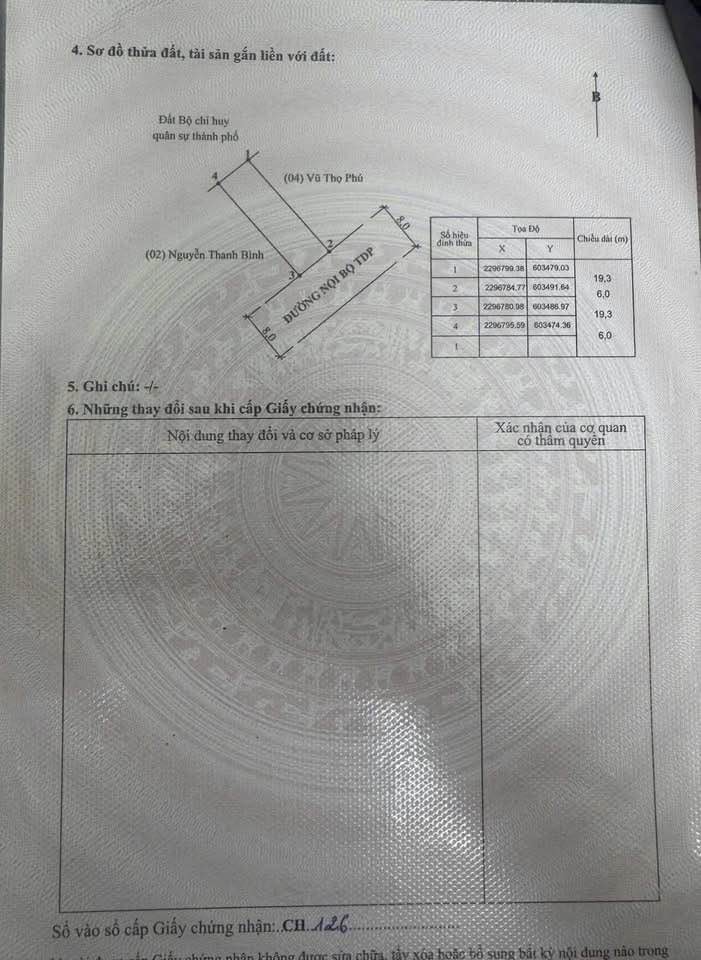 Đất nền Dương Kinh 115.8m² hướng Đông Nam - Đầu tư sinh lời