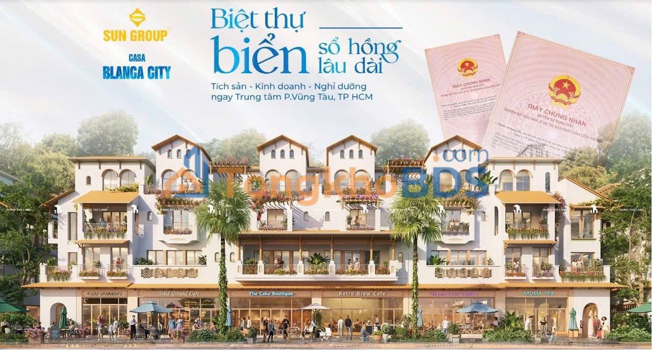 Townhouse Mặt Tiền Biển Vũng Tàu 200m² - Dòng Tiền Ổn Định