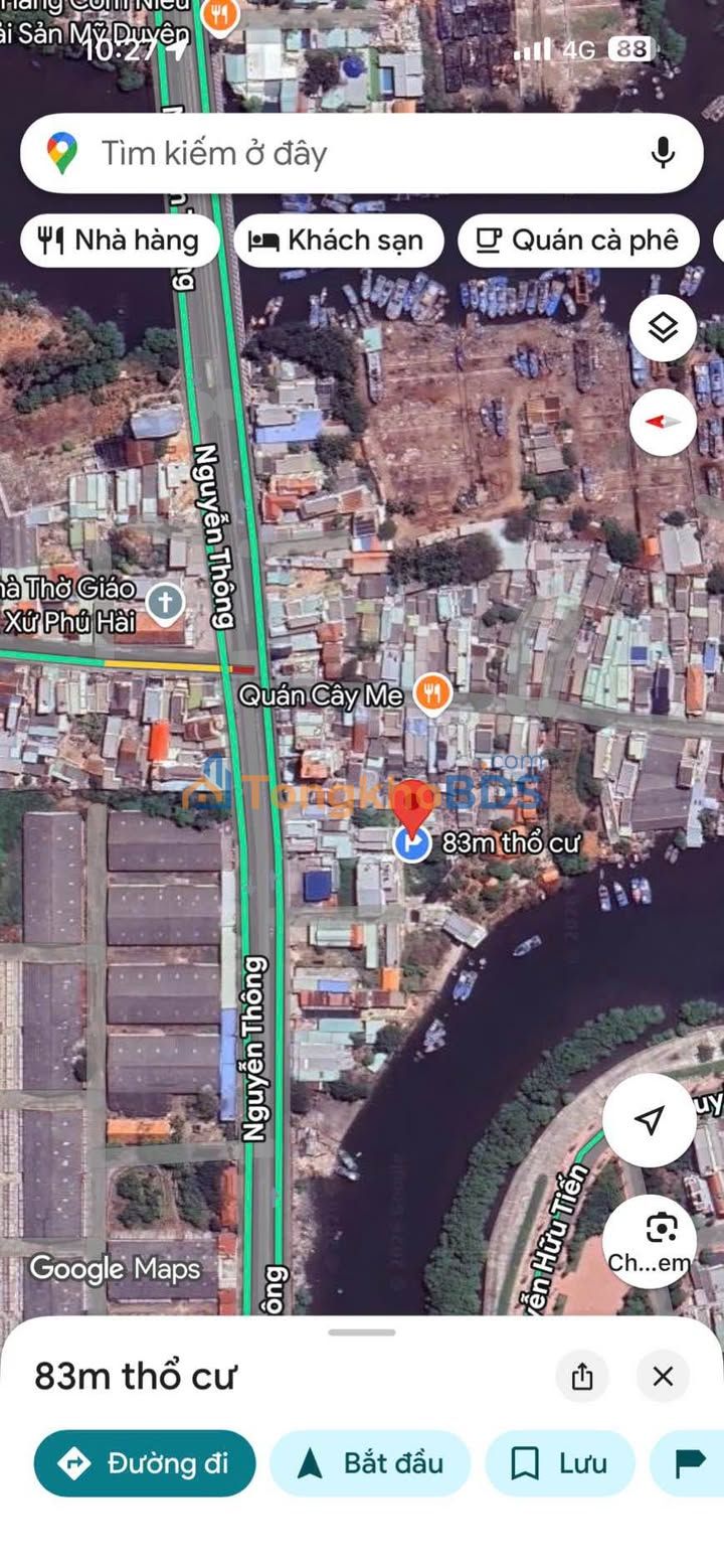 Bán Đất Thổ Cư 82m² Trung Tâm Phan Thiết - Sổ Riêng, Giá 1.4 Tỷ