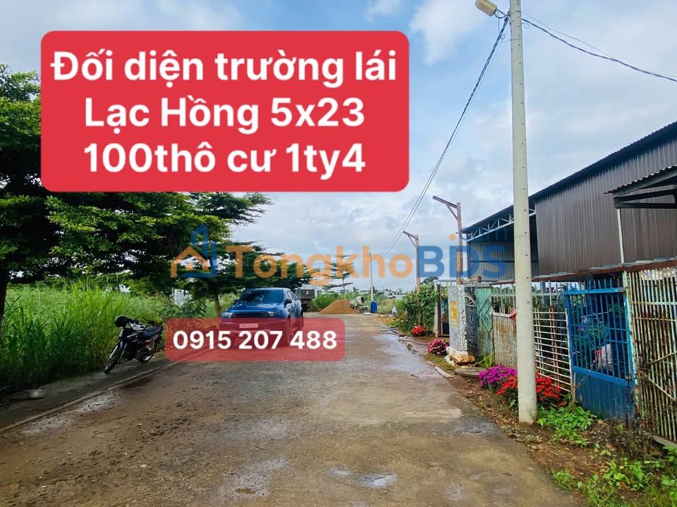Đất Nền 115m² Mặt Tiền Lê Hồng Phong, Đà Lạt - 1.4 Tỷ