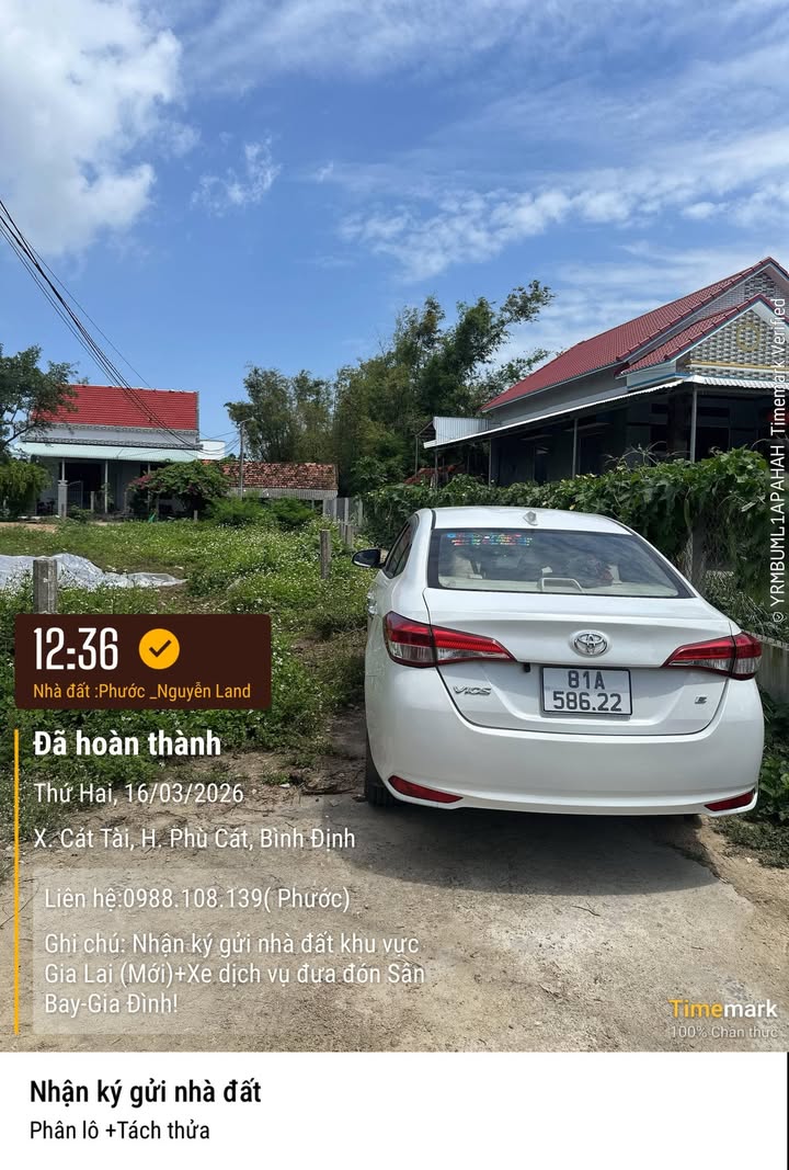 Đất Cát Tài 148m² Sổ Hồng Riêng - Giá Rẻ Bất Ngờ Chỉ Từ 1xx Triệu