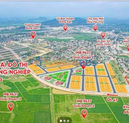 Đất nền MBQH 9637 Đông Thịnh 120m² - View công viên, giá tốt