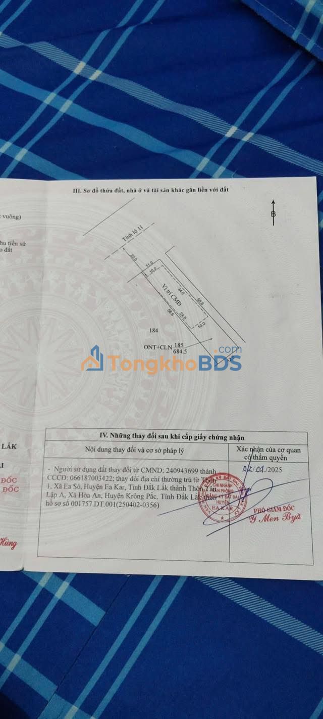 Đất Vàng Ea Sô, Đắk Lắk - 660m² Hai Mặt Tiền QL29, Giá 165 Tỷ