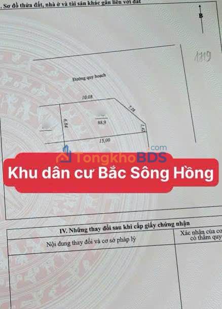 Đất Vàng Hoàng Văn Thụ, Thái Nguyên 88m² - Đầu Tư Sinh Lời Vượt Trội