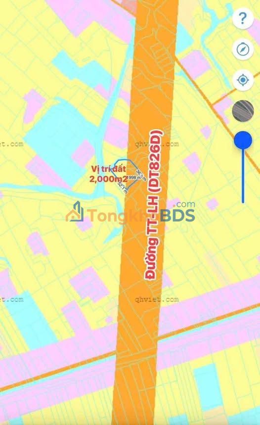 Farm xã Tân Tập – Cần Giuộc 2.000m² chỉ 1.72 tỷ – Đất NN đầu tư sinh lời