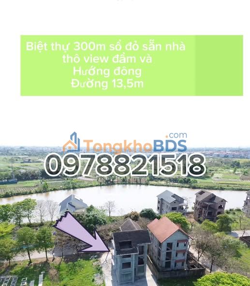 Townhouse Hà Phong Đông Anh 304m² 19.76 tỷ - Chính chủ bán