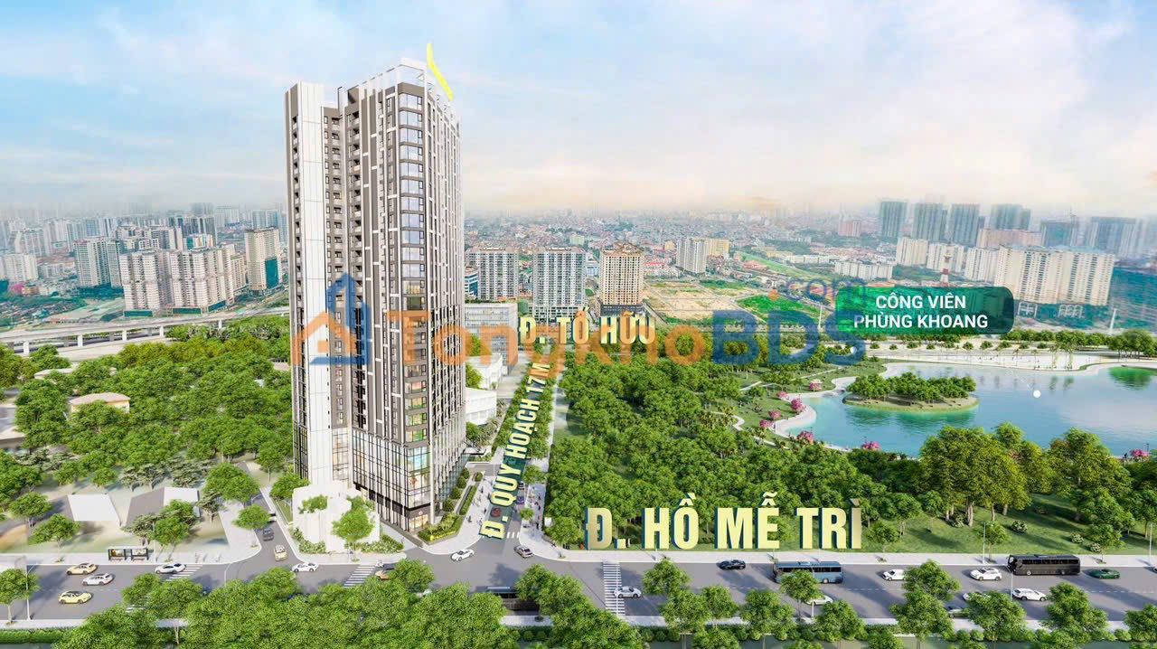 Cho thuê căn hộ Trinity Tower Hồ Mễ Trì - Đa dạng DT, Nội thất đủ