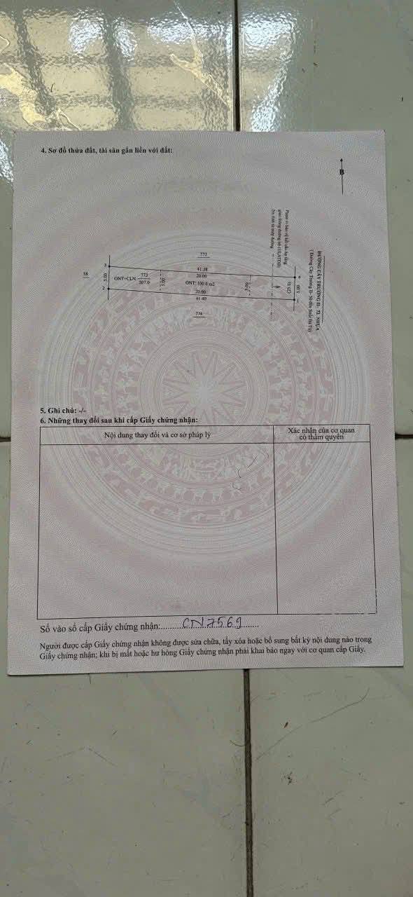 Đất Nền Mỹ Phước 205m² - Sổ TC, Gần KCN Bàu Bàng - Giá 9xx Triệu