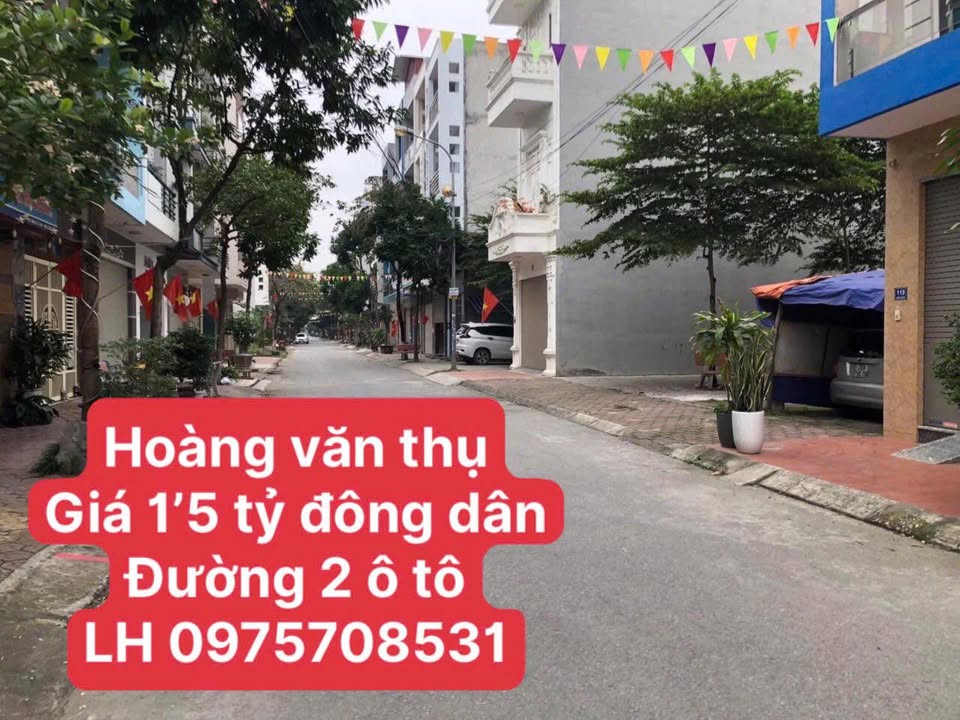 Bán Gấp Đất Hoàng Văn Thụ 80m² - Sổ Sẵn, Giá 1.5 Tỷ
