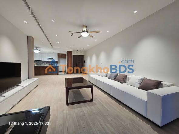 Cho thuê căn hộ góc 135m² Han Jardin Ngoại Giao Đoàn, full nội thất