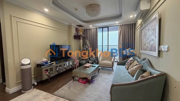 Chung cư Han Jardin N01-T6: Căn hộ 127m² 3PN, Ban công Nam view Starlake