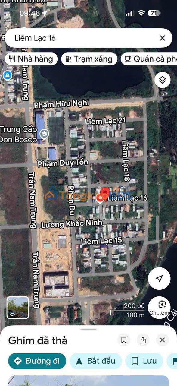 Đất Mặt Tiền Liêm Lạc 16 - Ngũ Hành Sơn - 100m² - Gần Trường Nicholas