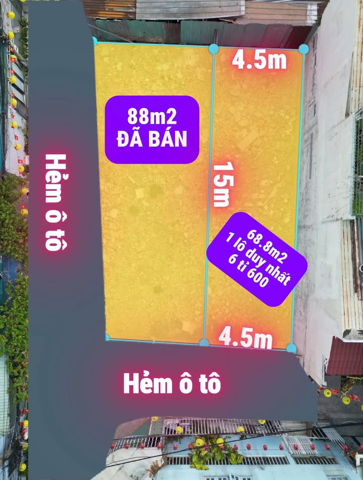 Đất Nền Hiệp Bình Chánh Thủ Đức 68.8m² - Giá Tốt Chỉ 6.6 Tỷ - Lô A2 Duy Nhất