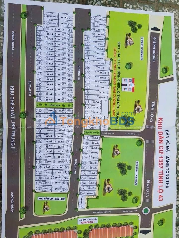 Đất nền Thủ Đức 55m² - View thoáng khu chế xuất, giá 3.7 tỷ