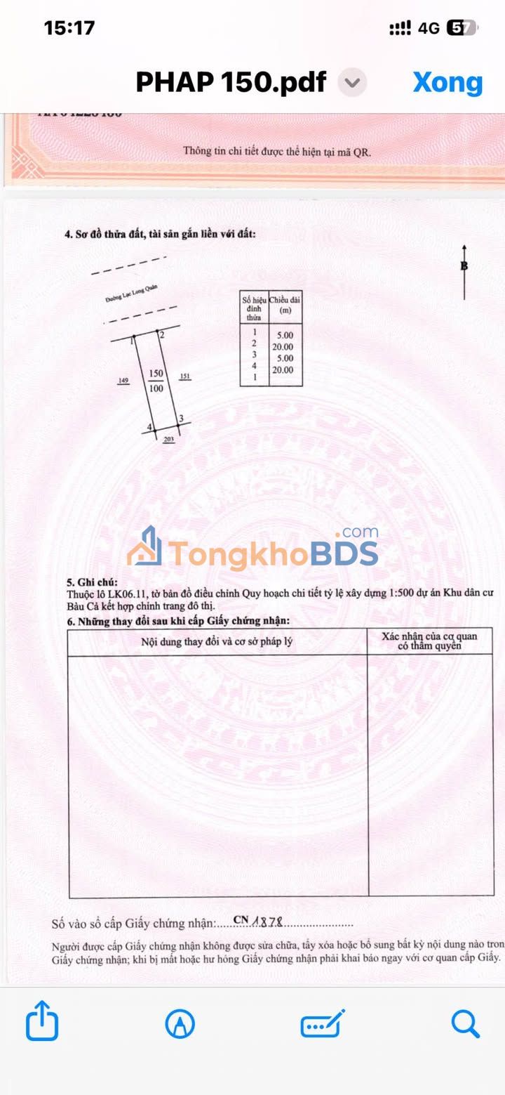 Bán 3 Lô Đất Liền Kề KDC Bàu Cả - Quảng Ngãi, 100m²/lô