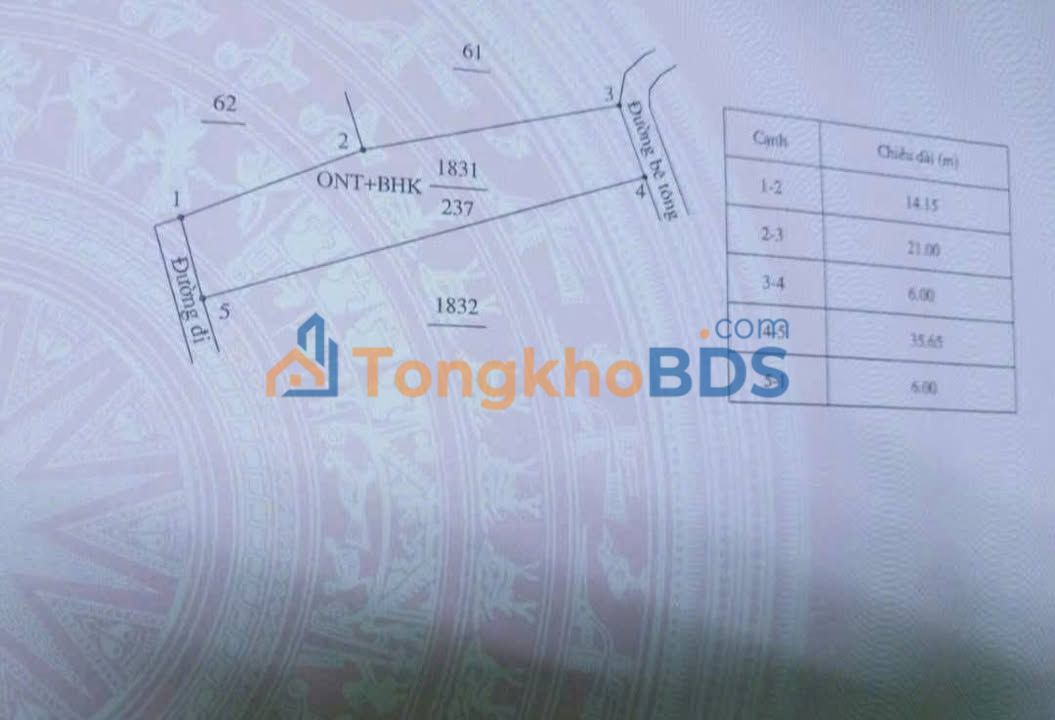 Bán Đất Đức Hòa, Mộ Đức 237m² - Sổ Đỏ Rõ Ràng, Đường Xe Tải